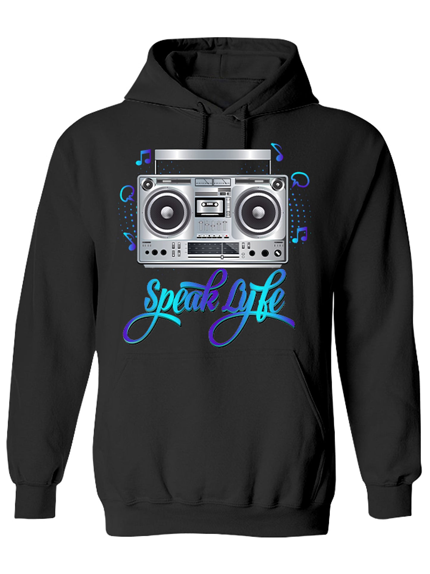 New School Boombox Hoodie