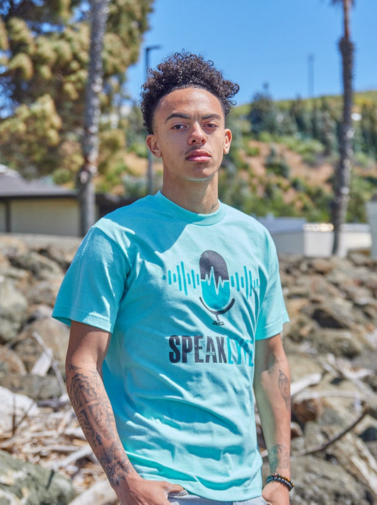 Speak Lyfe Light Turquoise Shirt