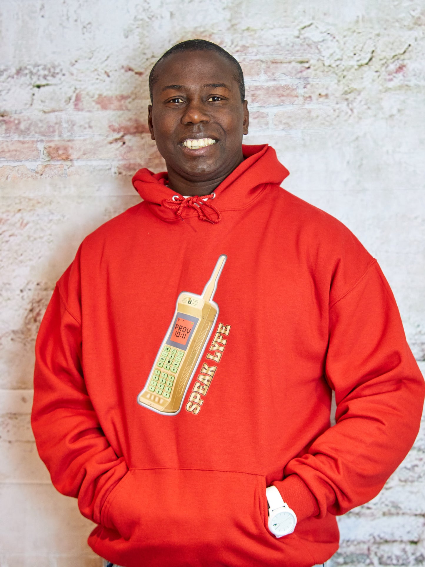 Brick Phone Hoodie