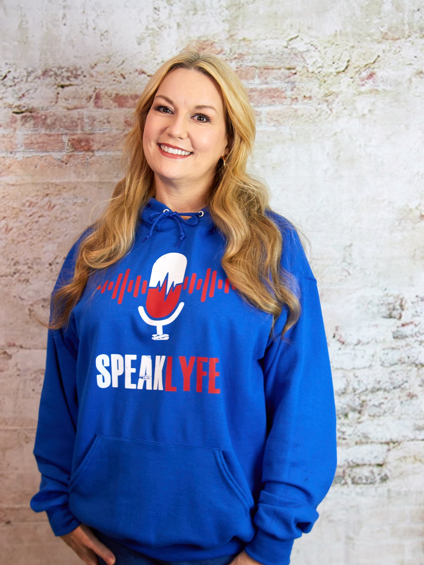 Electric Blue Mic Hoodie