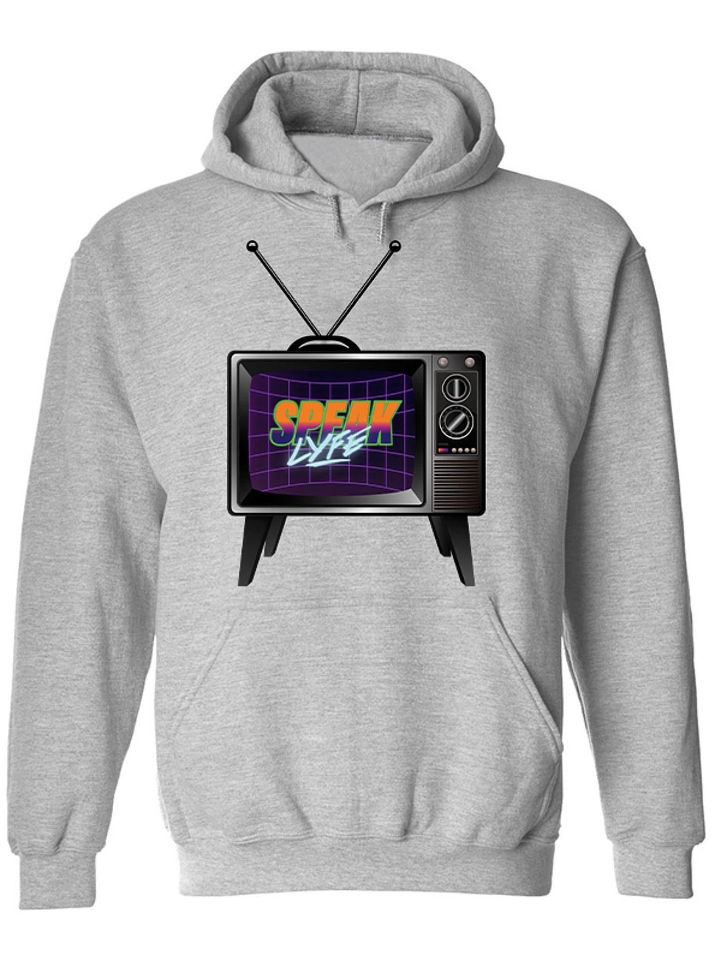Grey TV Hoodie