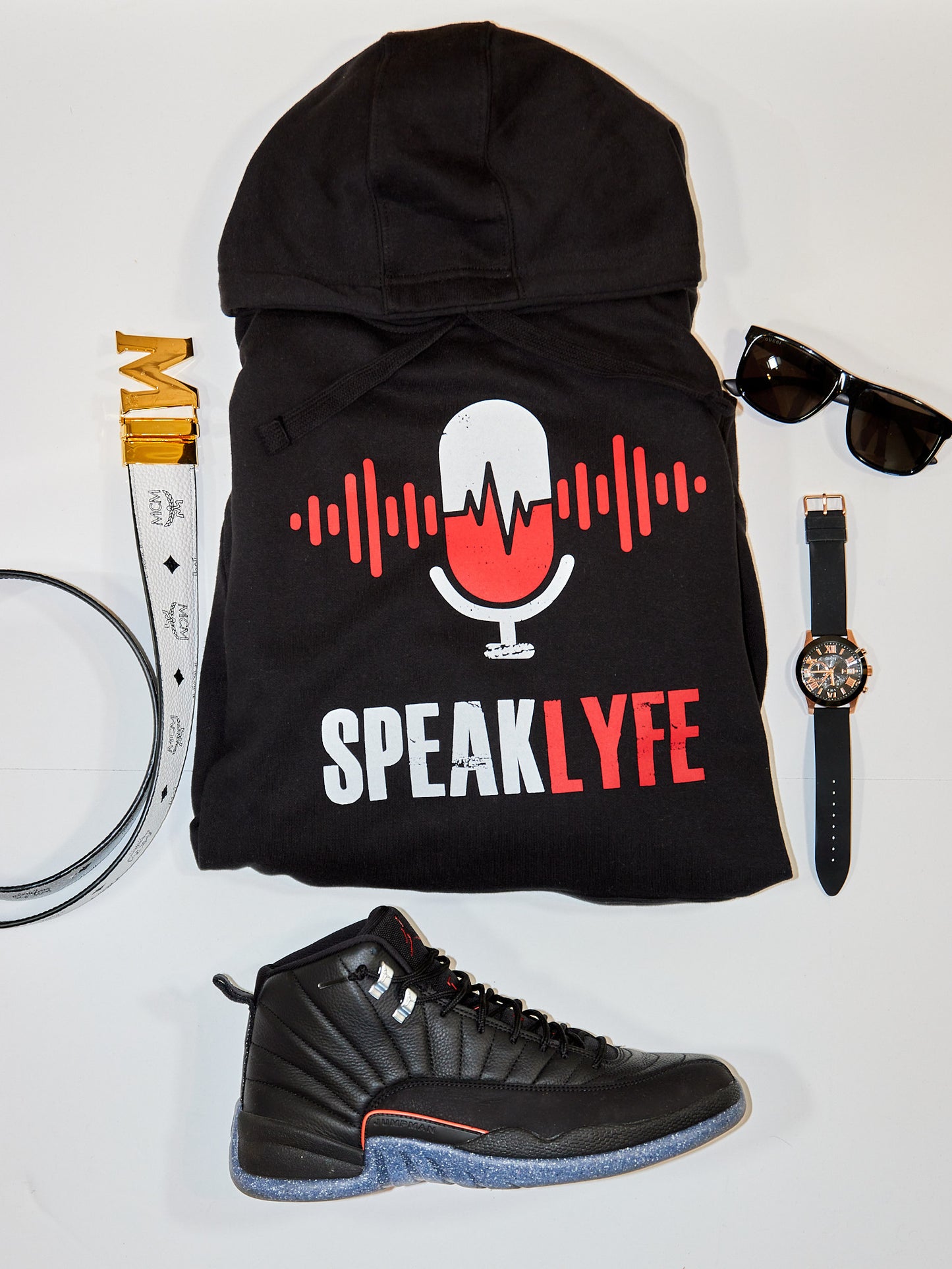 Black and Red Speak On It