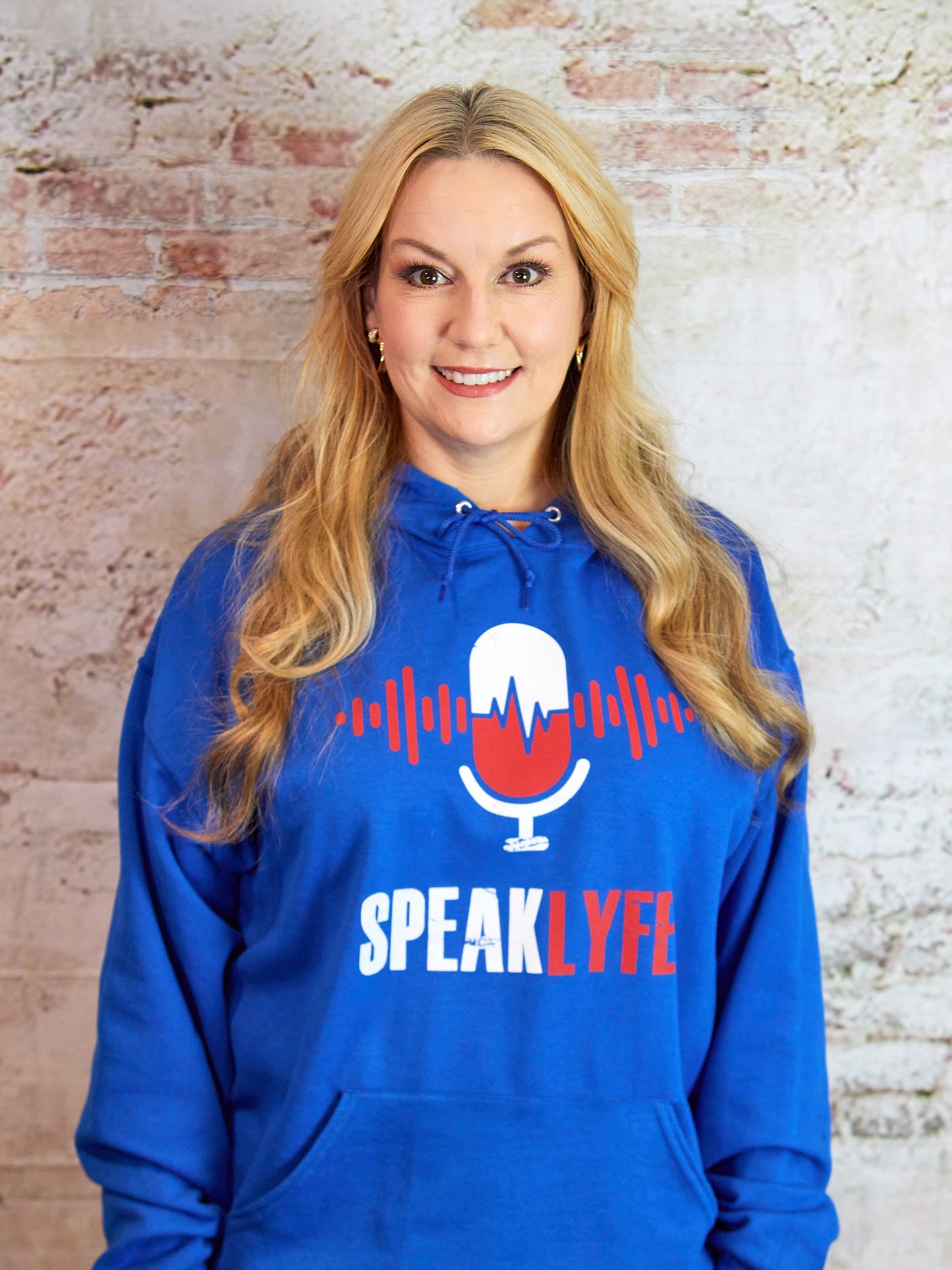 Electric Blue Mic Hoodie