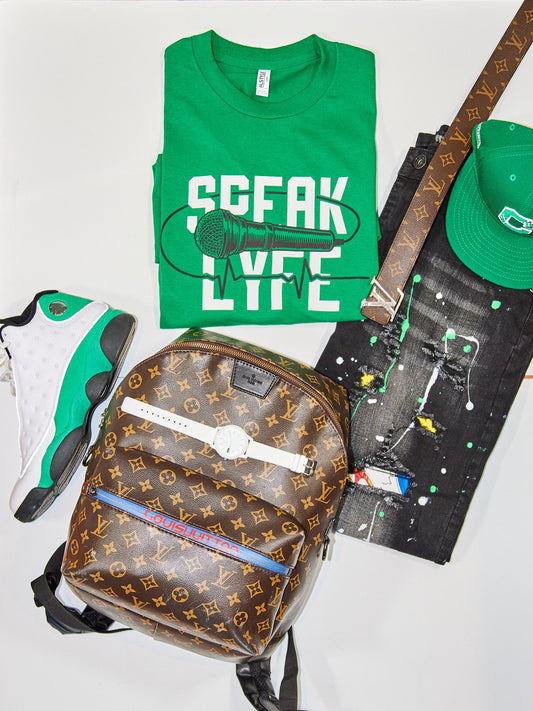 Green Mic Shirt